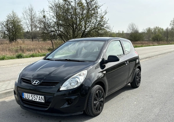 Hyundai i20 cena 14500 przebieg: 122486, rok produkcji 2010 z Warszawa małe 67